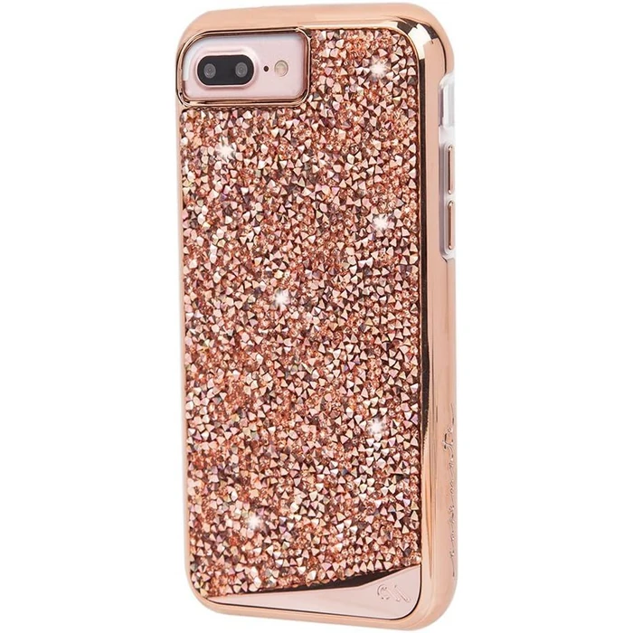 Case-Mate Brilliance Phone Case for iPhone 8 Plus - Rose Gold by Case-Mate - Image 2