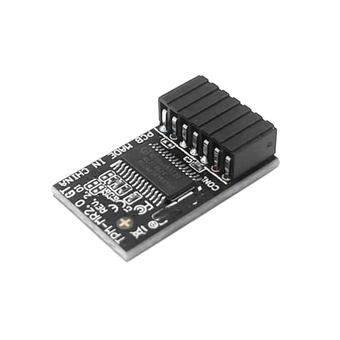 TPM-M R2.0 Module LPC 14pin-1 with SLB9665 Replacement for ASUS ROG Motherboard Crosshair VI Hero/Maximus IX Extreme/Rampage V Edition 10 / Zenith II Extreme Alpha/Maximus X APEX TPM2.0 by Zahara - Image 4