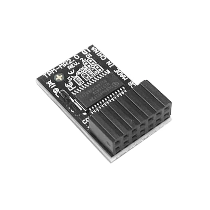 TPM-M R2.0 Module LPC 14pin-1 with SLB9665 Replacement for ASUS ROG Motherboard Crosshair VI Hero/Maximus IX Extreme/Rampage V Edition 10 / Zenith II Extreme Alpha/Maximus X APEX TPM2.0 by Zahara - Image 9