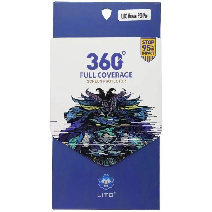 LITO 360 Full Coverage Screen Protector for Huawei P30 Pro - Clear by LITO - Refurbished - Brand New condition - US$8.78