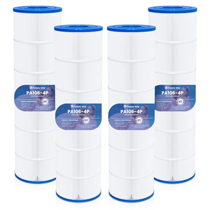 Future Way 4-Pack C4030 Pool Filter Cartridges Replacement for Hayward SwimClear C4030, C4025,C4020, Replace Hayward CX880XRE, Pleatco PA106, Unicel C-7488, 425sq.ft by Future Way - Used - Like New condition - US$134.69