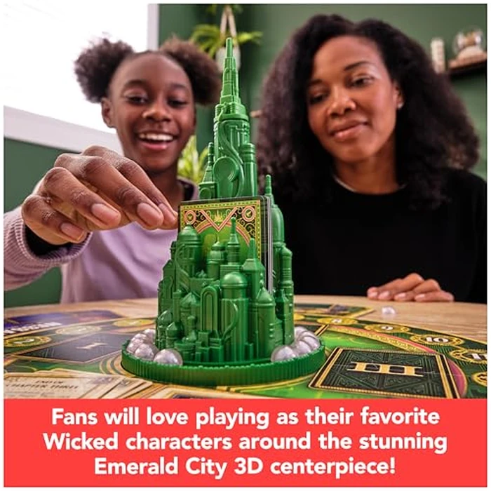 Spin Master Games, Wicked: The Game, An Original Concept Based on the New Movie Wicked, Begin Your Amazafying Adventure with Glinda & Elphaba, for Fans of Musicals, 2-4 Players, for Ages 10 & Up by Spin Master Games - Image 6