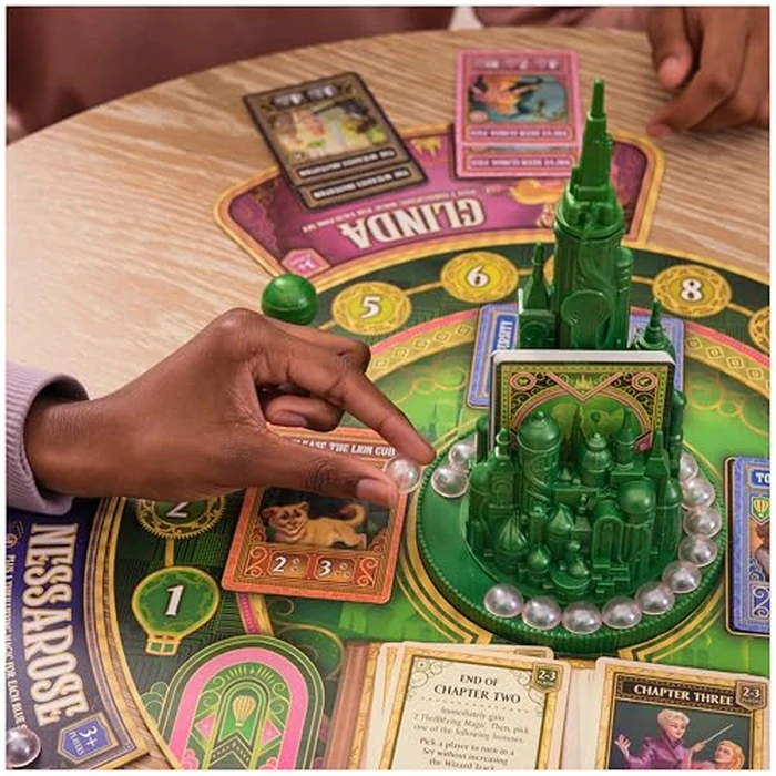 Spin Master Games, Wicked: The Game, An Original Concept Based on the New Movie Wicked, Begin Your Amazafying Adventure with Glinda & Elphaba, for Fans of Musicals, 2-4 Players, for Ages 10 & Up by Spin Master Games - Image 7
