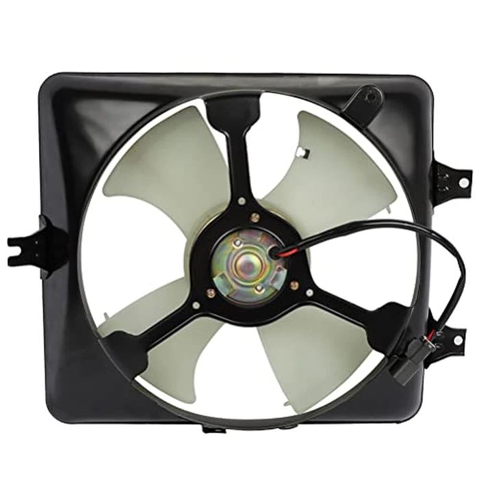 SCITOO 610690 A/C Condenser Engine Cooling Fan Assembly Replacement Fit for 2003-2007 for Honda for Accord 3.0L by SCITOO - Image 2