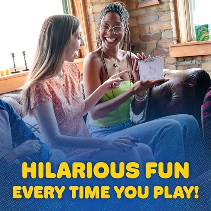 Telestrations 8 Player 2nd Edition Board Game, Award Winning Hilarious and Unpredictable Must Have Party Game with a New Look, Sketch What Your Read Then Guess What You Saw, 4-8 Players, Ages 10+ by USAOPOLY - Image 2