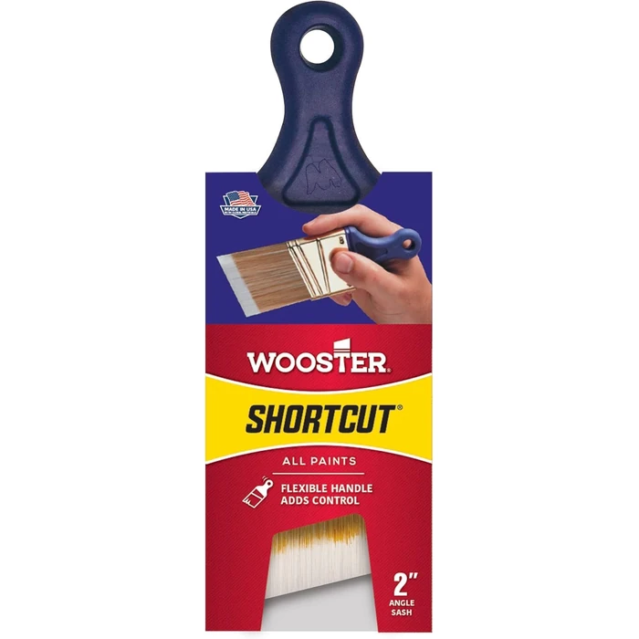 Wooster Brush Q3211-2 Shortcut Angle Sash Paint Brush 2-Inch - Blue by Wooster Brush - Image 1