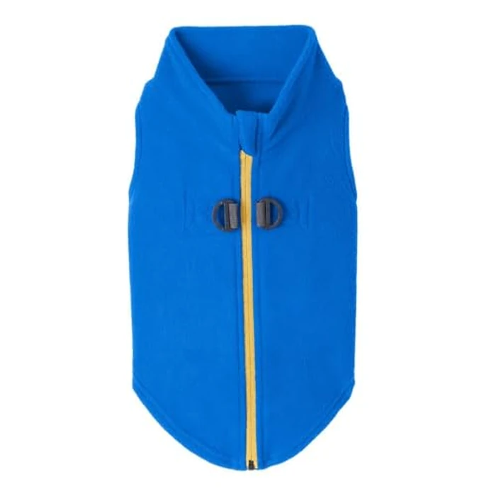 Gooby Zip Up Fleece Vest - Blue, X-Small by GOOBY - Used - Very Good condition - CA$8.77