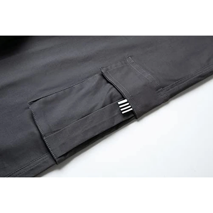 AIFARLD Men's Cargo Pants with Pockets Cotton Hiking Sweatpants Casual Athletic Jogger Sports Outdoor Trousers Relaxed Fit Grey by AIFARLD - Image 5