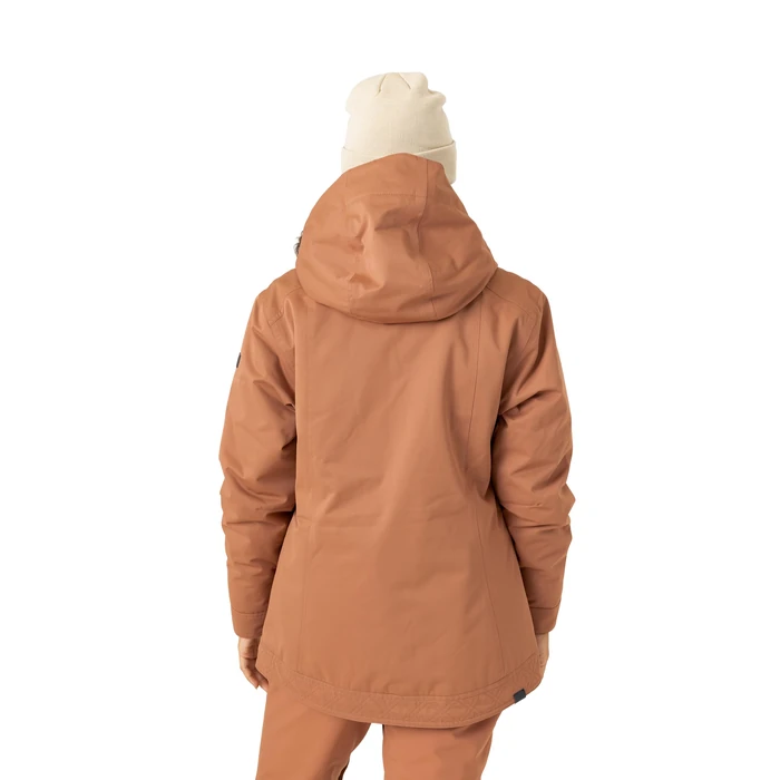 Roxy Women's Billie Jacket - 10K Waterproof Snow Jacket, Tailored Fit, PFAS-Free, Insulated, Russet, Large by Roxy - Image 8