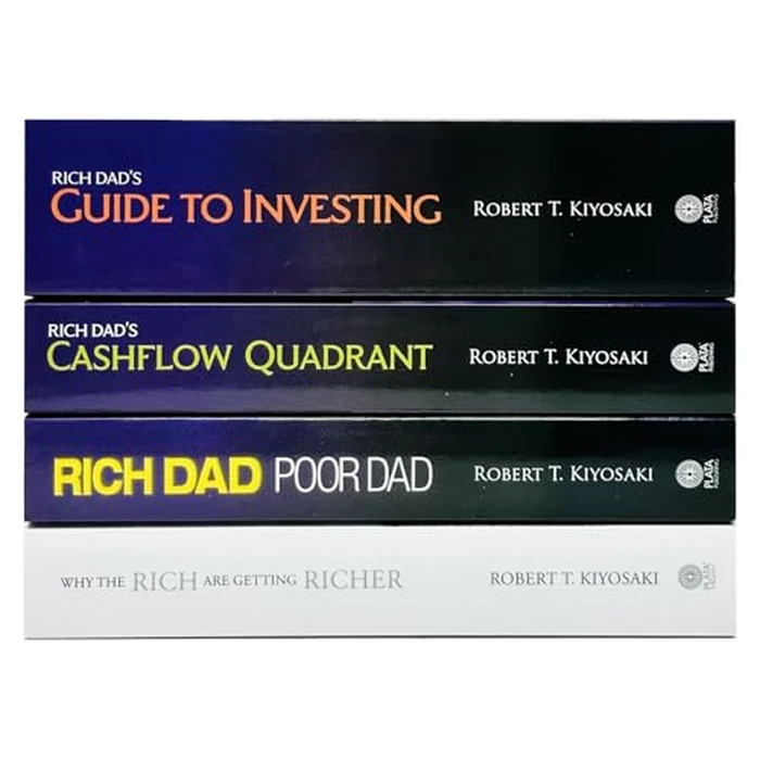 Robert T. Kiyosaki 4 Books Collection Set (Rich Dad Poor Dad, Cashflow Quadrant, Guide to Investing, Why the Rich are getting Richer) by Plata Publishing Ltd. - Image 3
