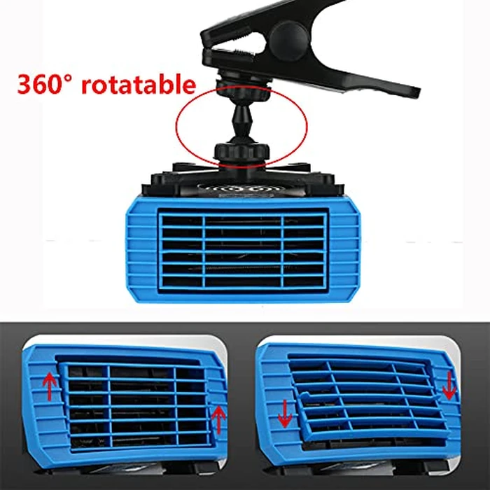 12V 150W Car Heater Fan, New Upgrade Portable Electronic Auto Fan Heater 2 in 1 Heating & Cooling Function Fast Heating Car Defrost Defogger Auto Heater Fan by MACHSWON - Image 6