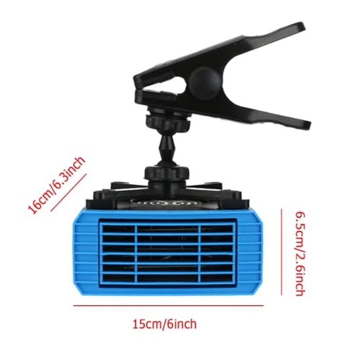 12V 150W Car Heater Fan, New Upgrade Portable Electronic Auto Fan Heater 2 in 1 Heating & Cooling Function Fast Heating Car Defrost Defogger Auto Heater Fan by MACHSWON - Image 9