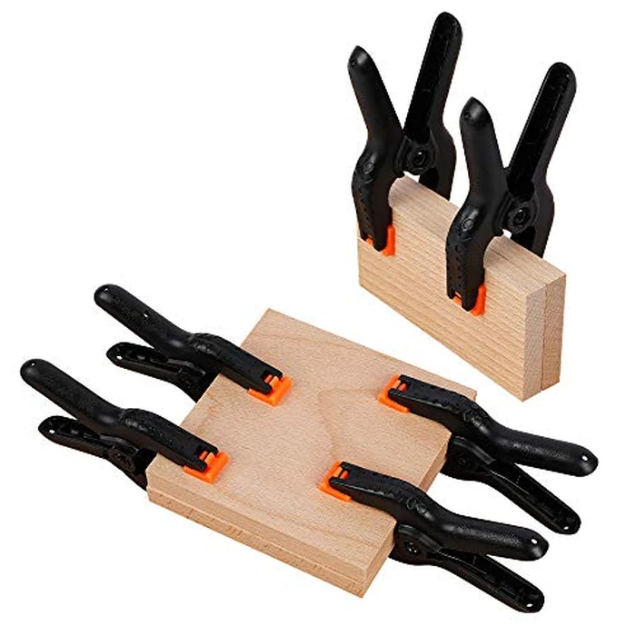 10 PCS 4.5 inch Professional Plastic Large Spring Clamps Heavy Duty for Crafts or Plastic Clips and Backdrop Clips Clamps for Backdrop Stand,Photography, Home Improvement and so on... by FRICHOM - Image 4