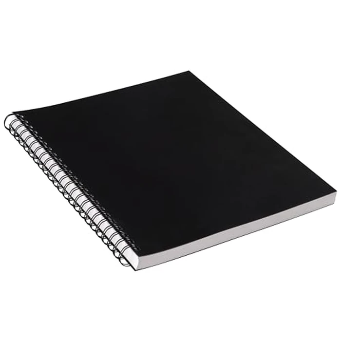 UCreate Poly Cover Sketch Book, Heavyweight, 9" x 12", Black, 75 Sheets by UCREATE - Image 2