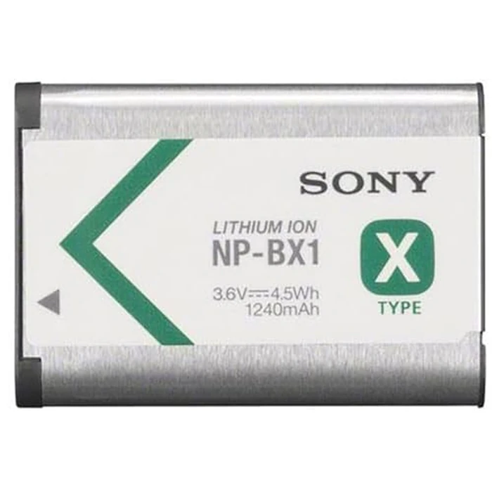 Sony NP-BX1/M8 Lithium-Ion X Type Battery (Silver) by Sony - Used - Very Good condition