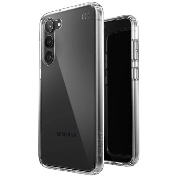 Speck Presidio Perfect-Clear Phone Case for Samsung Galaxy S23 - Clear by Speck - Image 1