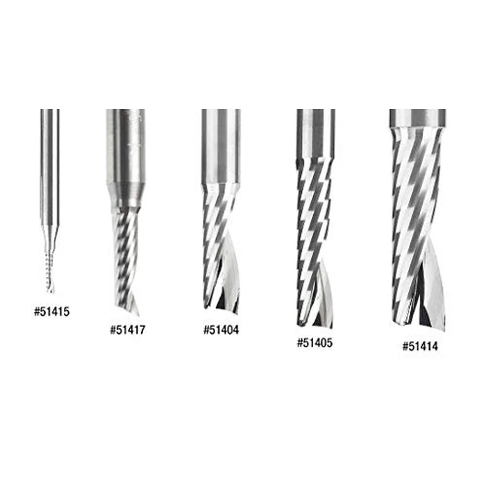 Amana Tool - 51427 Solid Carbide CNC Spiral 'O' Single Flute, Plastic Cutting 3/8 Dia x 1- by Amana Tool - Image 7