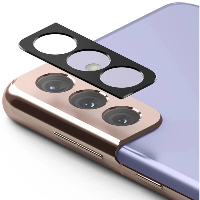 Ringke Camera Styling Lens Protector for Samsung Galaxy S21 - Black by Ringke - Refurbished - Brand New condition - US$8.28