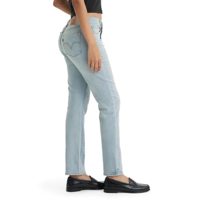 Levi's Women's Classic Straight Jeans (Also Available in Plus), (New) Indigo Imagin. N Kn Dx, 32 Regular by Levi's - Image 2