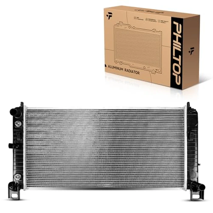 PHILTOP CU2423 Engine Coolant Radiator Assembly Silverado/Sierra 1500/2500/1500 HD, Escalade, Escalade ESV/EXT, Avalanche, Suburban, Tahoe, Yukon, H2 (w/o EOC (Engine Oil Cooler) by PHILTOP - Used - Like New condition