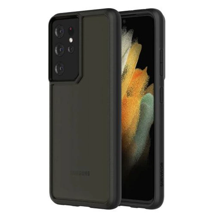 Survivor Strong Phone Case for Samsung Galaxy S21 Ultra - Black by Survivor - Refurbished - Brand New condition