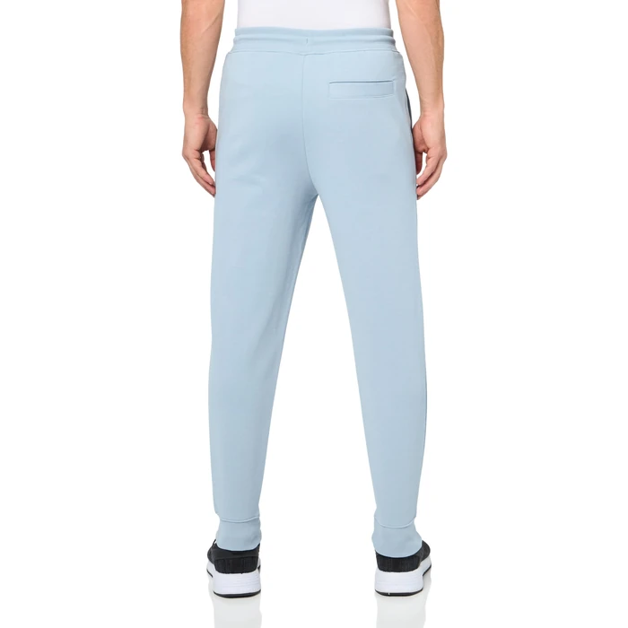 HUGO, Regular Fit Square Logo Jersey Drawstring Joggers, dust Blue, L by HUGO - Image 2