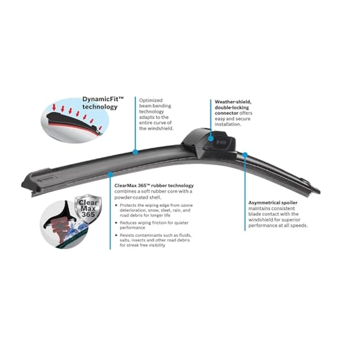 Bosch ICON 26A Wiper Blade, Up to 40% Longer Life* - 26" (Pack of 1) by Bosch - Image 3