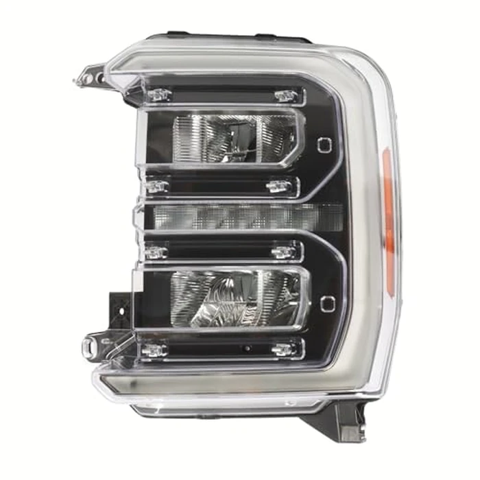 Yunnergo Headlight Assembly w/Bulb DRL Compatible with F Series 250 350 450 Super Duty 2023-2025 w/o Moudel Front Left Driver Side Headlamp PC3Z13008M by Yunnergo - Used - Very Good condition - US$384.18