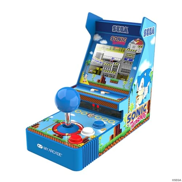 My Arcade Sonic Joystick Player: Sonic The Hedgehog Console, 2 Games in 1, Sonic Toys by MY ARCADE - Image 3
