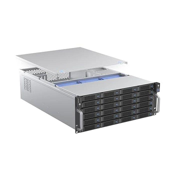 Rosewill 4U Rackmount Server Chassis | Supports up to 24 3.5" 12Gbps Hot Swap SATA/SAS | E-ATX & SSI-EEB Compatible | 3X 120x38mm PWM Fan | RSV-H424 by Rosewill - Image 6