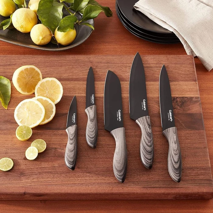 Cuisinart C55-10PBO Ceramic Coated Knife Set 10-Piece - Black by Cuisinart - Image 4