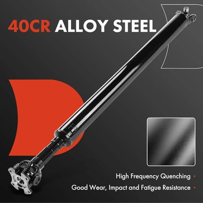 A-Premium Rear Drive Shaft Prop Shaft Driveshaft Assembly Compatible with Ford F-250 Super Duty 1999-2002, F-350 Super Duty 1999-2001, Extended Cab Pickup, 4WD, Automatic Trans, 81.0" Bed, 142.0" WB by A-premium - Image 3