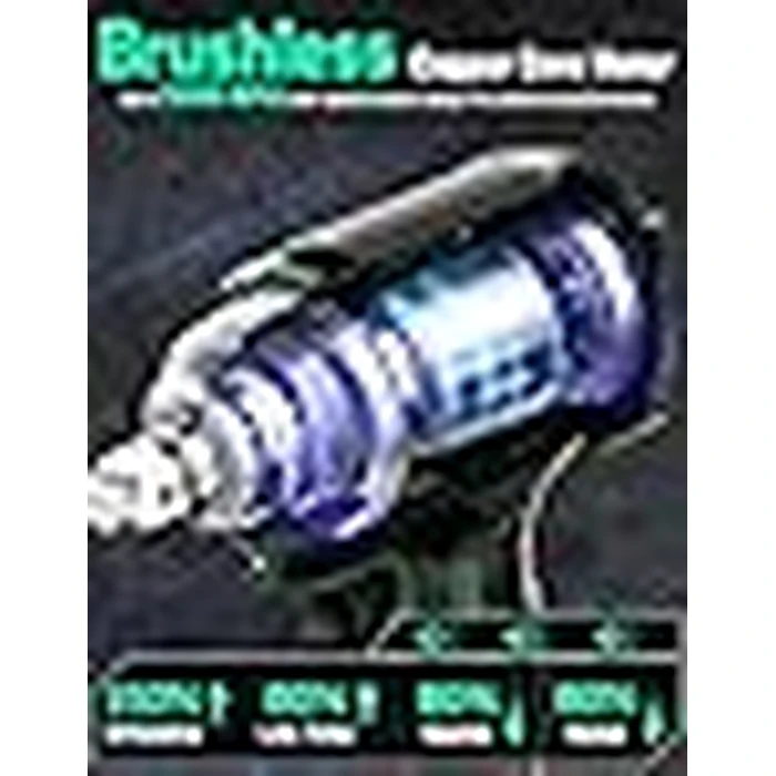 KIMO Cordless Impact Wrench, 1200N.m/900ft-lbs, 4000 RPM, 7Sockets High Torque Brushless Wrench with 3/8" Chuck, 4000mAh Li-ion Battery, Fast Charger, Variable Modes Power Impact Driver for Car Tires by K I M O. - Image 9