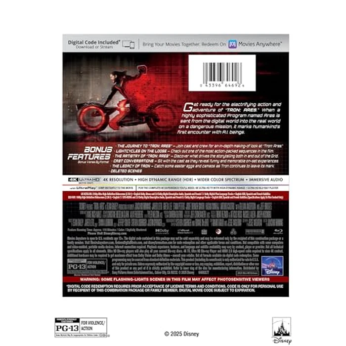 Tron: Ares - 4K + Blu-ray + Digital by Disney - Image 2