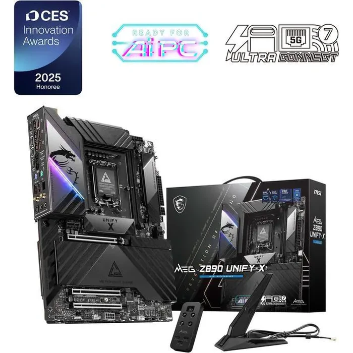 MSI MEG Z890 UNIFY-X LGA 1851 ATX Motherboard by MSI - Image 2