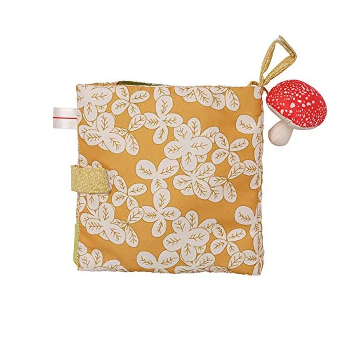 Manhattan Toy Deer One Soft Activity Crinkle Book & Fold Out Pat Mat for Baby, Toddler with Squeaker, Discovery Mirror and Teether by Manhattan Toy - Image 3