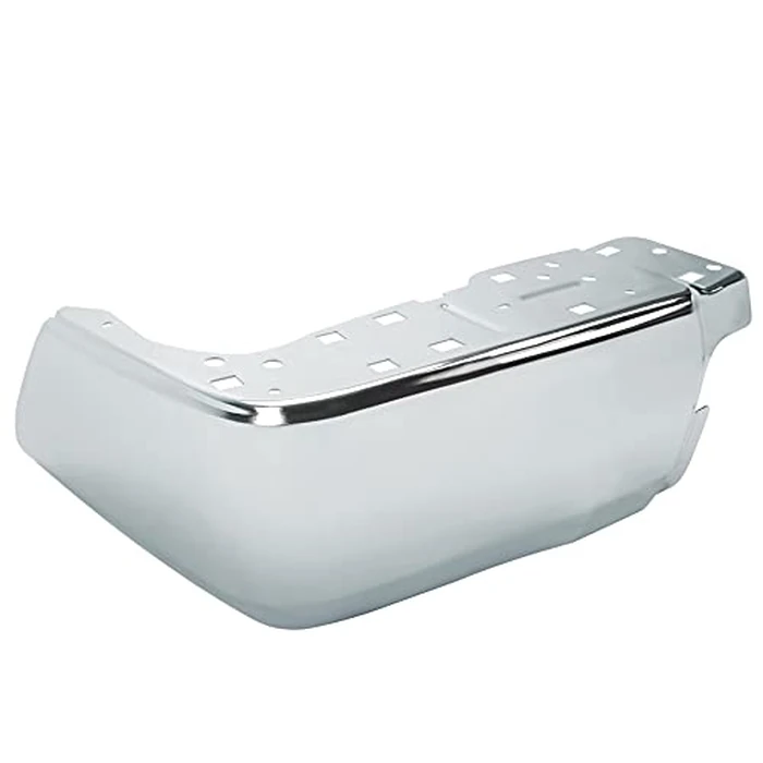 ALMULOO Rear Bumper End Cap Compatible with 2014-2021 Toyota Tundra w/o Parking Sensors Holes Chrome Bumper Extension Replacement for 521520C030 TO1104123 Rear Left Steel (Left Side) by ALMULOO - Used - Very Good condition