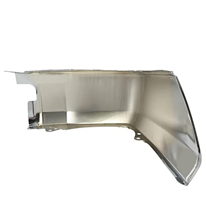 ALMULOO Rear Bumper End Cap Compatible with 2014-2021 Toyota Tundra w/o Parking Sensors Holes Chrome Bumper Extension Replacement for 521520C030 TO1104123 Rear Left Steel (Left Side) by ALMULOO - Image 8