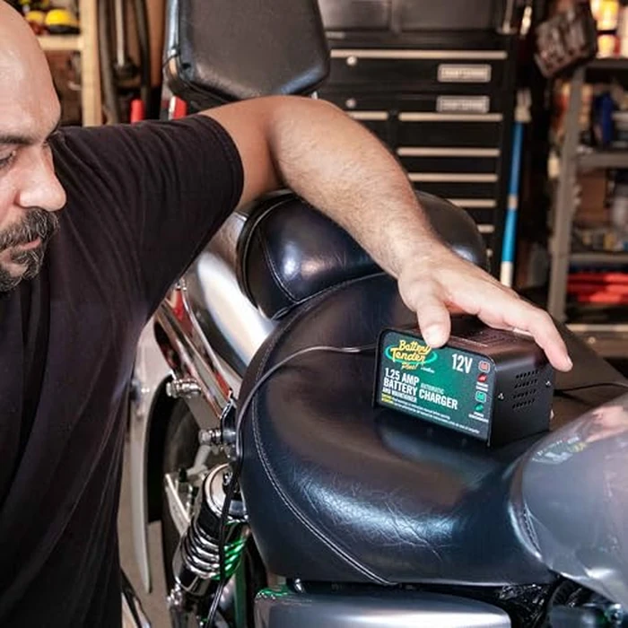 Battery Tender Plus 12V 1.25 AMP Car & Motorcycle Battery Charger and Maintainer, Float Charge for Automotive, and ATVs - Smarter Than a Trickle Charger by Battery Tender - Image 4