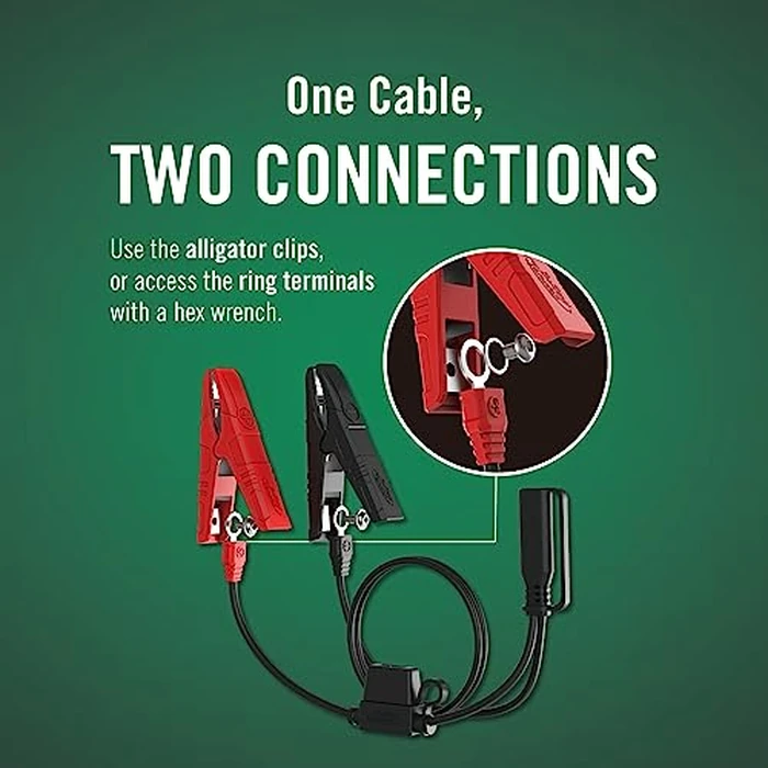 Battery Tender Plus 12V 1.25 AMP Car & Motorcycle Battery Charger and Maintainer, Float Charge for Automotive, and ATVs - Smarter Than a Trickle Charger by Battery Tender - Image 7