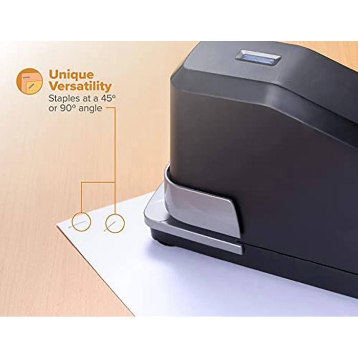 Bostitch Office Impulse Heavy Duty Electric Stapler Value Pack, 45 Sheet Capacity, Includes 5,000 Staples & Staple Remover, No-Jam, Faster Stapling, Black by Bostitch - Image 2