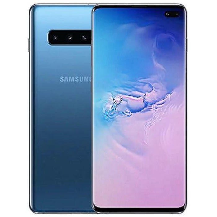 Galaxy S10+ - 128GB - 1 Physical SIM - Smoke Blue - Unlocked by Samsung - Refurbished - Good condition - US$197.49