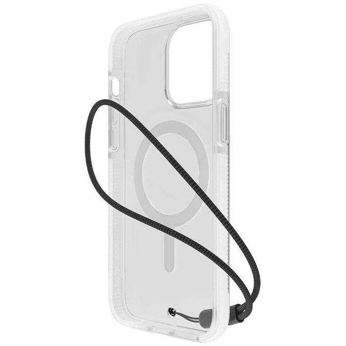 BodyGuardz Ace Pro with MagSafe Phone Case for iPhone 15 Pro - Clear/White by BodyGuardz - Image 4