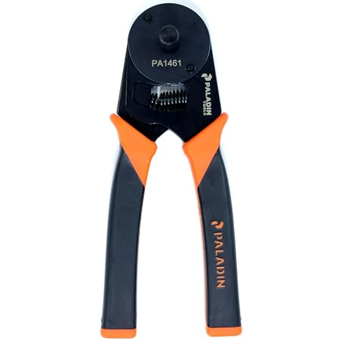 Paladin Tools PA1461 Pro-Grip Crimper | Closed Barrel D-Sub Crimper | 12-20 AWG, 4 Way Indent | Professional Grade by TEMPO - Used - Like New condition