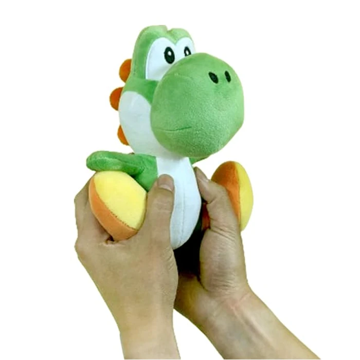 Little Buddy Super Mario All Star Collection 1416 Yoshi Stuffed Plush, 8",Multi-colored by Little Buddy - Used - Acceptable condition - US$13.42