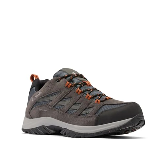 Columbia Mens Crestwood Waterproof, Graphite/Dark Adobe, 10 by Columbia - Image 1