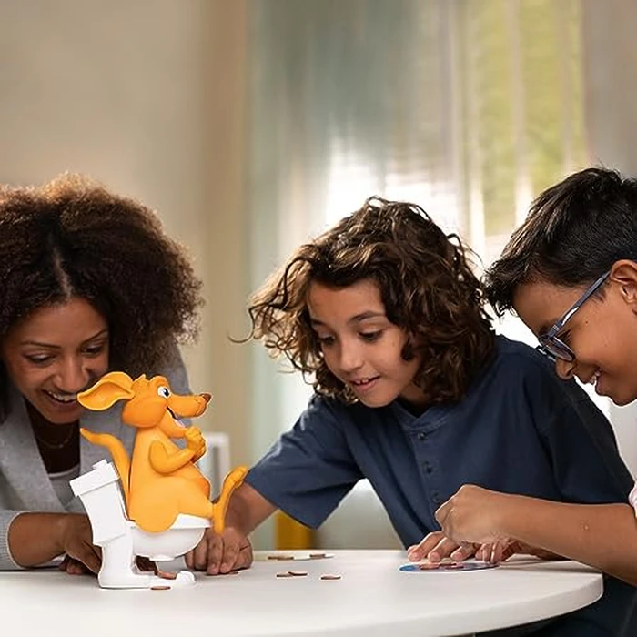 Moose Games Doo Doo Kangaroo Game. Feed Him Until He's Gotta Go! Grab The Donuts and Dodge The Doo Doos. Collect The Most Donuts to Win by Moose - Image 2