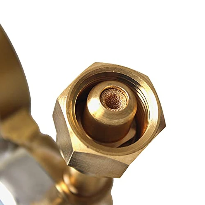 KLLsmDesign Heavy Duty Oxygen Regulator，Full Brass Torch Kit Oxygen Tank Regulator ，Large Tank Gauge Cutting Torch Regulator，Outlet 0-200 psi，Inlet 0-4000 psi ，CGA 540 by KLLsmDesign - Image 9