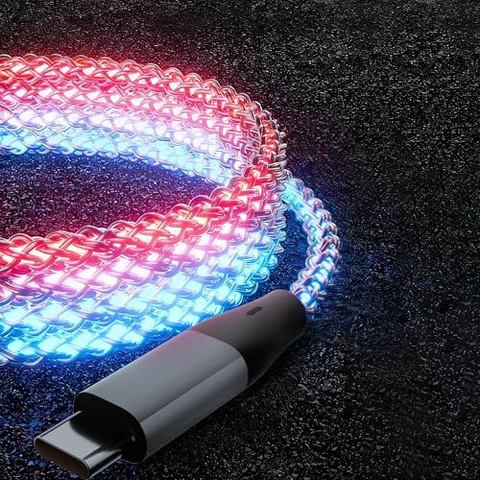 kutethy 8k Luminous Keyboard Data Cable RGB Compatible with All Type-C Devices, Suitable for Magnetic Keyboard by kutethy - Image 2