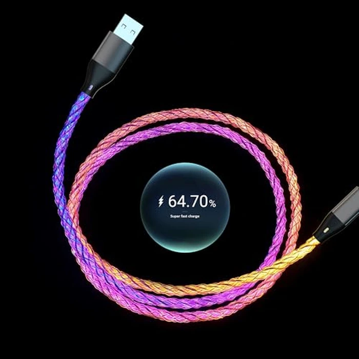 kutethy 8k Luminous Keyboard Data Cable RGB Compatible with All Type-C Devices, Suitable for Magnetic Keyboard by kutethy - Image 5